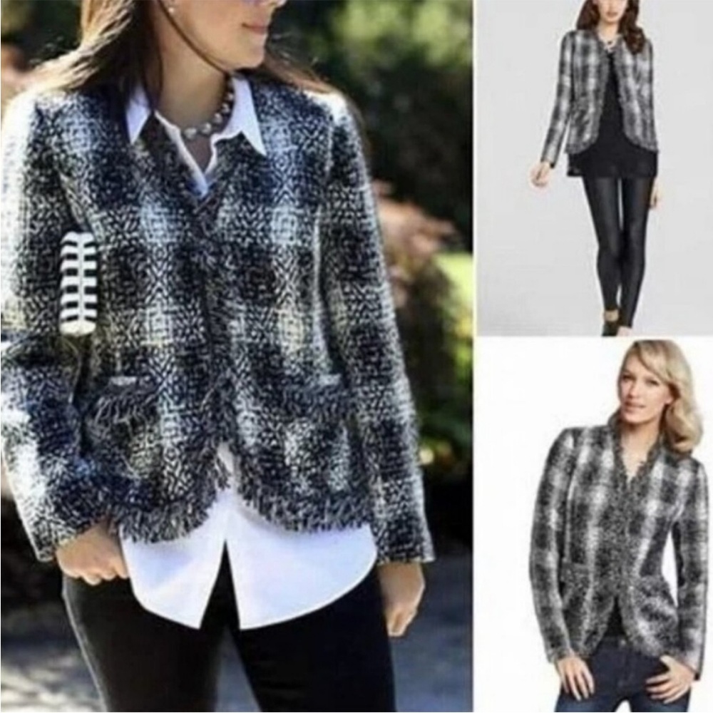 Cabi Best In Show Tweed Blazer size 4